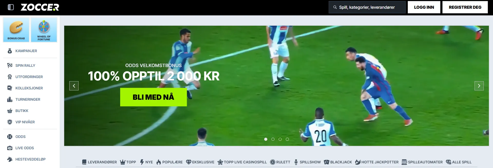 Zoccer casino